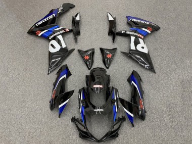 Carenados Moto Suzuki GSXR 600 / GSXR 750 2011-2024 - Negro Brillante Azul Blanco Rojo Yoshimura Fábrica