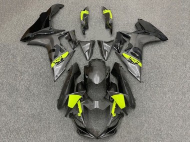 Carenados Moto Suzuki GSXR 600 / GSXR 750 2011-2024 - Gris Negro Neon Amarillo Fábrica