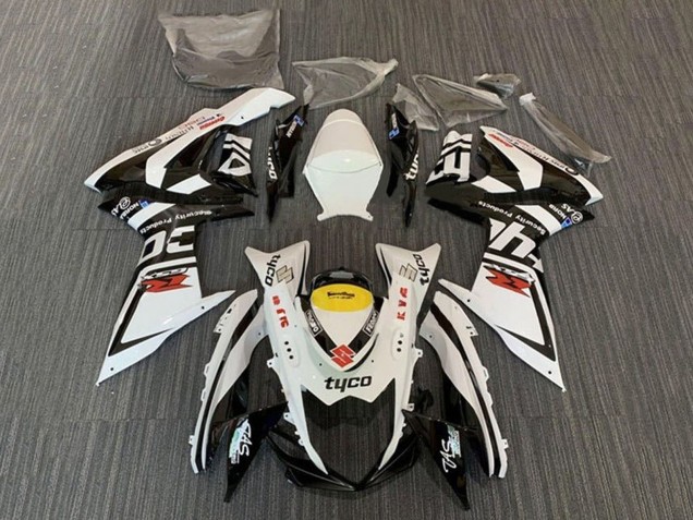Carenados Moto Suzuki GSXR 600 / GSXR 750 2011-2024 - Blanco Negro Amarillo Rojo Tyco Fábrica