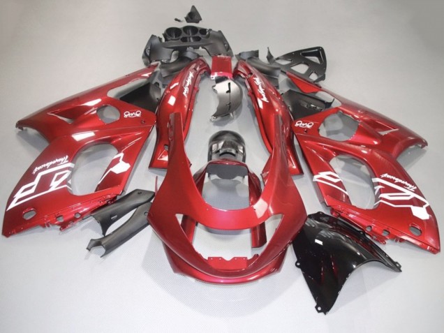 Carenados Moto Yamaha YZF600R Thundercat 1996-2007 - Rojo Blanco Fábrica