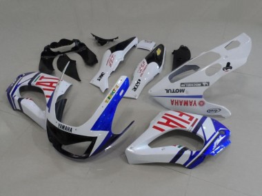 Carenados Moto Yamaha YZF 1000R Thunderace 1997-2007 - Blanco Azul Rojo Fiat Fábrica