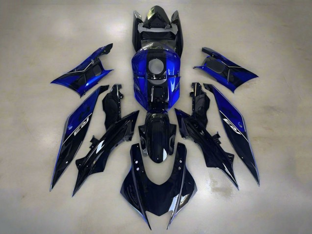 Carenados Moto Yamaha YZF R3/R25 2019-2021 - Azul Azul Oscuro Brillante Fábrica
