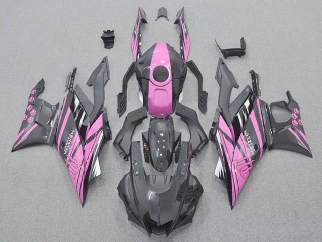 Carenados Moto Yamaha YZF R3/R25 2019-2021 - Rosa Negro Monstruo Fábrica