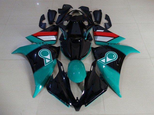 Carenados Moto Yamaha YZF 1000 R1 2009-2011 - Azul Claro Negro Brillante Blanco Rojo Fábrica
