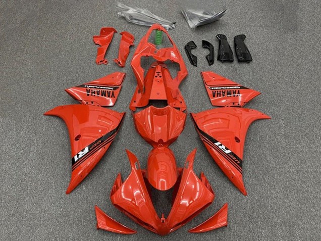 Carenados Moto Yamaha YZF 1000 R1 2009-2011 - Rojo Negro Fábrica