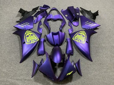 Carenados Moto Yamaha YZF 1000 R1 2012-2014 - Púrpura Neon Amarillo Fábrica