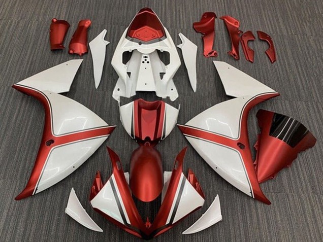 Carenados Moto Yamaha YZF 1000 R1 2012-2014 - Blanco Naranja Fábrica