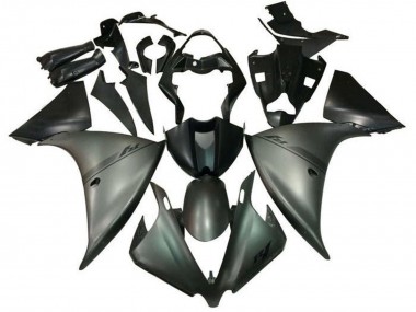 Carenados Moto Yamaha YZF 1000 R1 2012-2014 - Gris Mate Negro Mate Fábrica