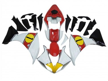 Carenados Moto Yamaha YZF 1000 R1 2012-2014 - Blanco Rojo Amarillo Negro Fábrica