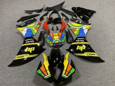 Carenados Moto Yamaha YZF 1000 R1 2012-2014 - Negro Brillante Amarillo Rojo Azul Verde HP RuedaColores Fábrica