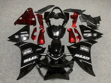 Carenados Moto Yamaha YZF 1000 R1 2012-2014 - Negro Brillante Rojo Blanco GYTR Yamalube QHLINS Fábrica