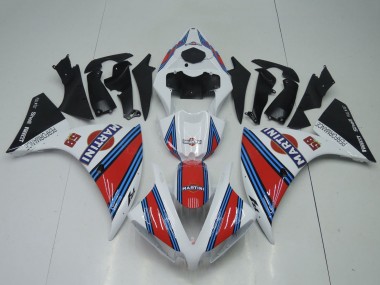 Carenados Moto Yamaha YZF 1000 R1 2012-2014 - Blanco Rojo Azul Negro Martini Fábrica