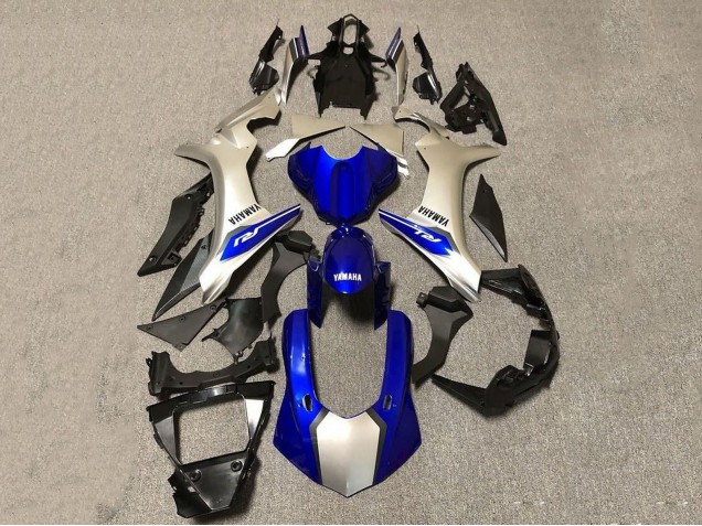 Carenados Moto Yamaha YZF 1000 R1 2015-2019 - Plata Azul Fábrica