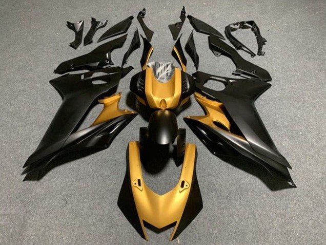 Carenados Moto Yamaha YZF 1000 R1 2015-2019 - Oro Negro Mate Fábrica