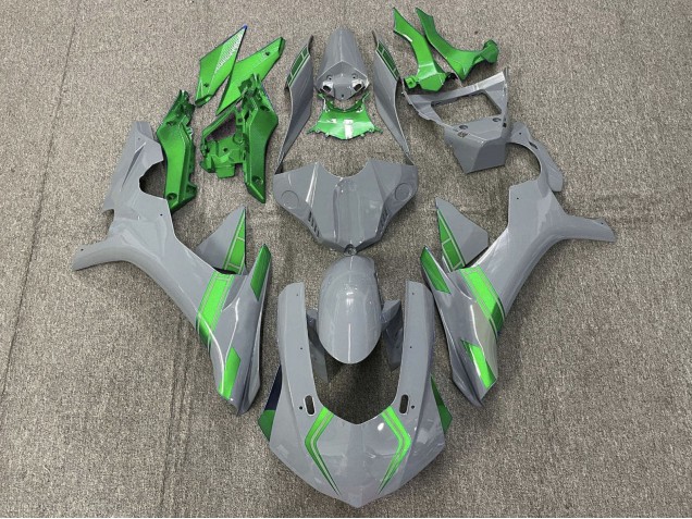 Carenados Moto Yamaha YZF 1000 R1 2015-2019 - Nardo Gris Verde Fábrica