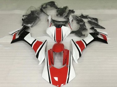 Carenado Moto Yamaha YZF 1000 R1 2015-2019 - Blanco Rojo Negro Fábrica