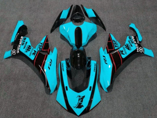 Carenados Moto Yamaha YZF 1000 R1 2015-2019 - Azul Negro Rojo Fábrica
