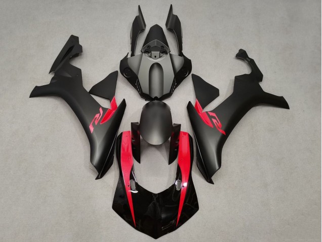Carenados Moto Yamaha YZF 1000 R1 2015-2019 - Negro Mate Negro Brillante Rojo Fábrica
