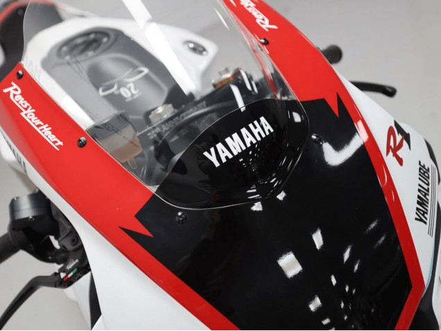 Carenados Moto Yamaha YZF 1000 R1 2020-2025 - Blanco Rojo GYTR Fábrica