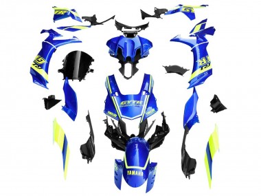 Carenados Moto Yamaha YZF 1000 R1 2020-2025 - Azul Amarillo Blanco GYTR Fábrica