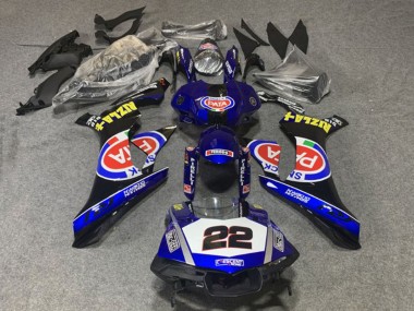 Carenados Moto Yamaha YZF 1000 R1 2020-2025 - Azul Blanco Negro Rojo Pata Fábrica