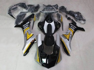 Carenado Moto Yamaha YZF 1000 R1 2020-2025 - Plata Amarillo Negro Brillante Fábrica