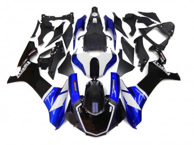 Carenados Moto Yamaha YZF 1000 R1 2020-2025 - Azul Blanco Negro Akropovic Fábrica