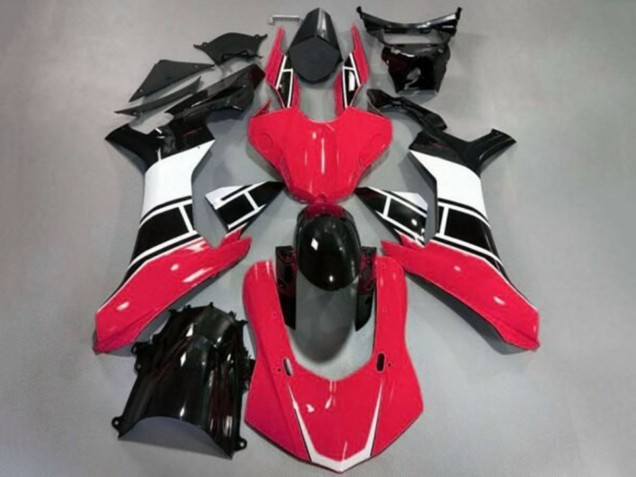 Carenados Moto Yamaha YZF 1000 R1 2020-2025 - Rojo Blanco Negro Brillante Fábrica