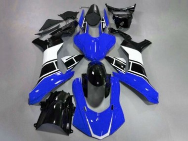 Carenados Moto Yamaha YZF 1000 R1 2020-2025 - Azul Blanco Negro Brillante Fábrica