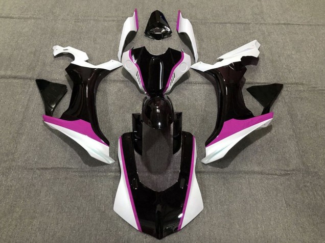 Carenados Moto Yamaha YZF 1000 R1 2020-2025 - Blanco Rosa Negro Brillante Fábrica
