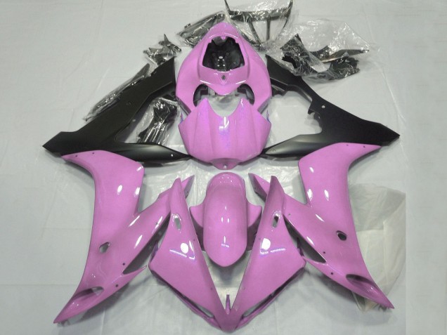 Carenados Moto Yamaha YZF 1000 R1 2004-2006 - Rosa Negro Mate Fábrica