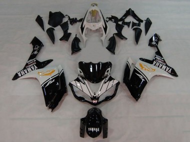 Carenados Moto Yamaha YZF 1000 R1 2007-2008 - Blanco Negro Naranja Dolphin Fábrica