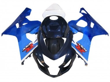 Carenados Moto Suzuki GSXR 600 / GSXR 750 2004-2005 - Blanco Azul Rojo Fábrica