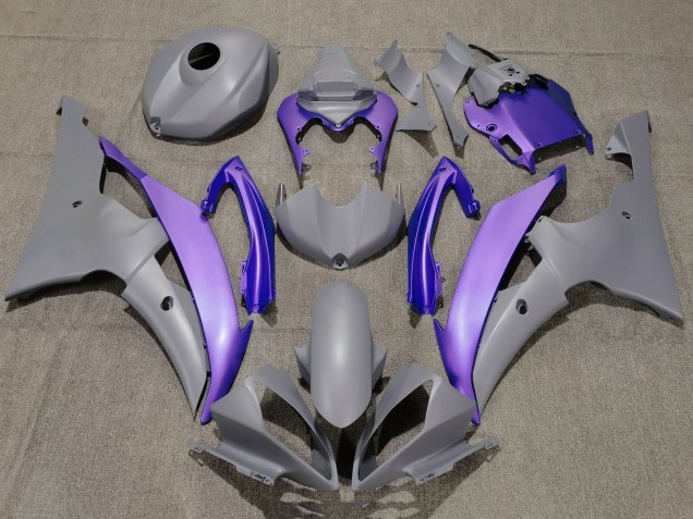 Carenados Moto Yamaha YZF R6 2008-2016 - Gris Púrpura Fábrica