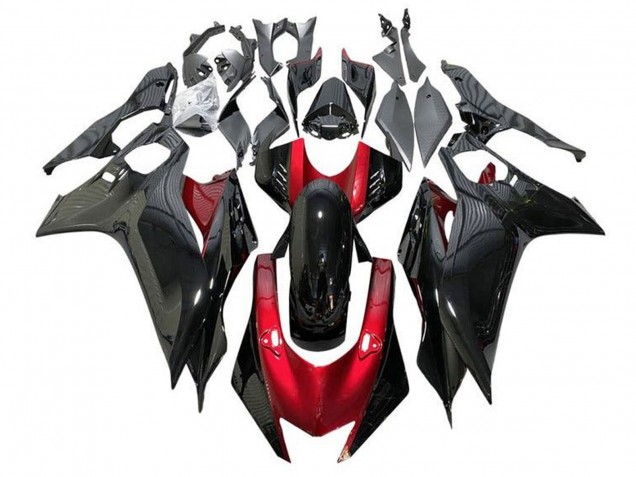 Carenados Moto Yamaha YZF R6 2017-2023 - Rojo Negro Brillante Fábrica
