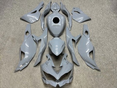 Carenados Moto Kawasaki ZX4R ZX-4RR 2019-2025 - Nardo Gris Brillante Fábrica