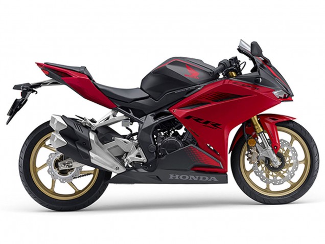 Carenados Moto Honda CBR250RR 2017-2022 - Rojo Negro Mate Fábrica