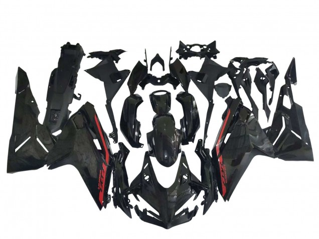 Carenados Moto Honda CBR250RR 2023-2024 - Negro Brillante Rojo Fábrica