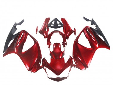 Carenados Moto Honda ST1300 2002-2016 - Rojo Negro Mate Fábrica