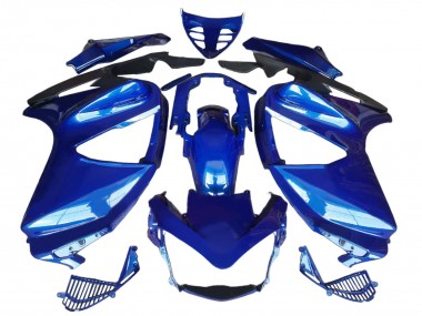 Carenados Moto Honda ST1300 2002-2016 - Azul Negro Mate Fábrica