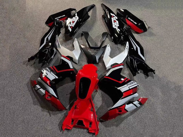 Carenados Moto Honda ADV160 2022-2024 - Plata Rojo Negro Brillante Fábrica