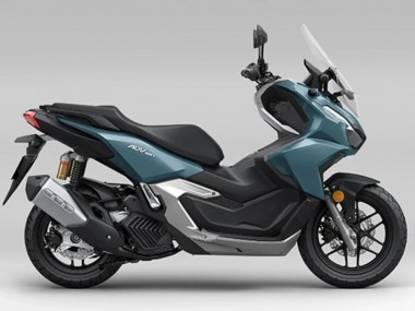 Carenados Moto Honda ADV160 2022-2024 - Verde Oscuro Negro Fábrica