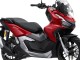 Carenados Moto Honda ADV160 2022-2024 - Plata Rojo Negro Mate Fábrica