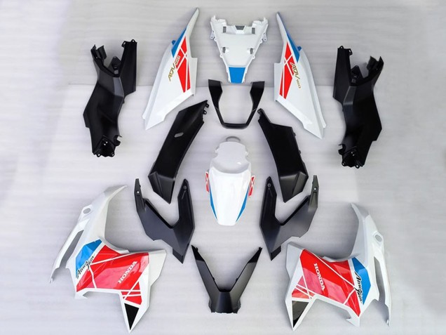 Carenados Moto Honda ADV160 2022-2024 - Blanco Rojo Azul Negro Fábrica