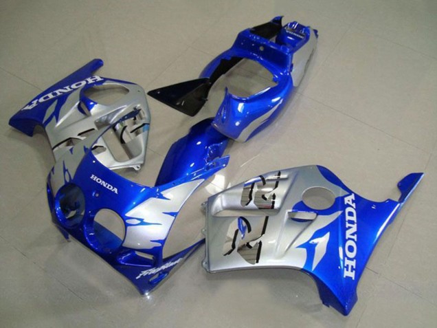 Carenados Moto Honda CBR250RR MC19 1988-1989 - Plata Azul Fábrica