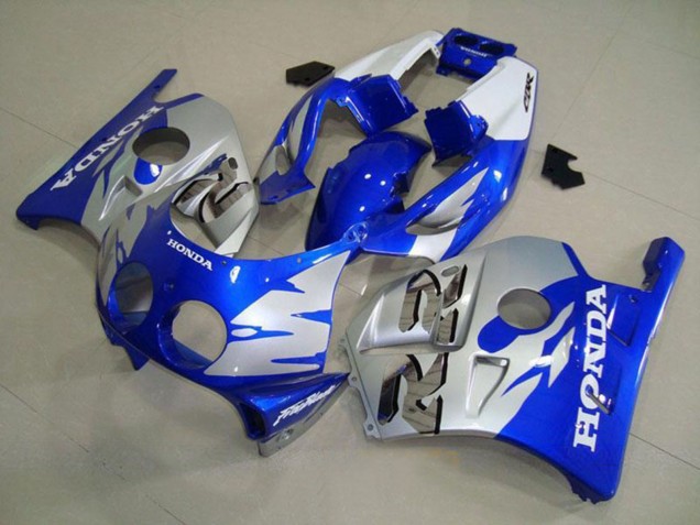 Carenados Moto Honda CBR250RR MC22 1990-1998 - Plata Azul Fábrica
