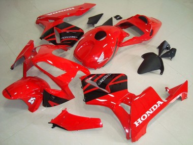 Carenados ABS Honda CBR600RR 2003-2004 - Rojo Negro Brillante Fábrica
