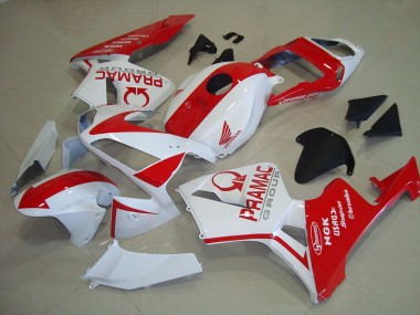 Carenados Moto Honda CBR600RR 2003-2004 - Blanco Rojo Pramac Fábrica