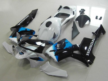 Carenados Moto Honda CBR600RR 2003-2004 - Blanco Azul Negro Brillante Fábrica