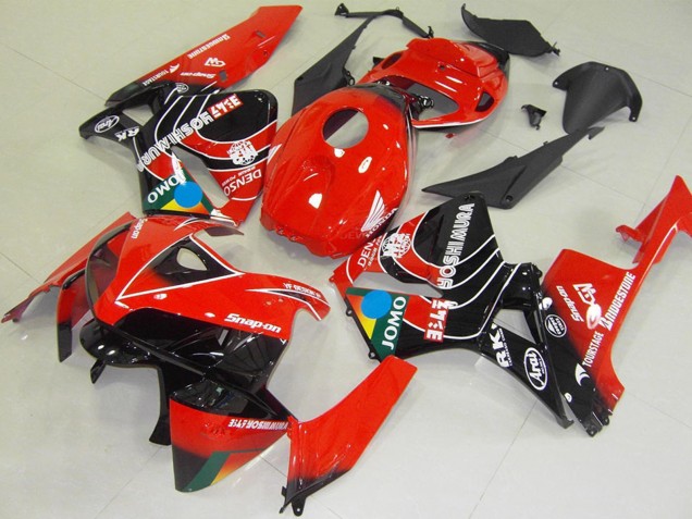 Carenados Moto Honda CBR600RR 2005-2006 - Rojo Azul Amarillo Negro Brillante JOMO Fábrica